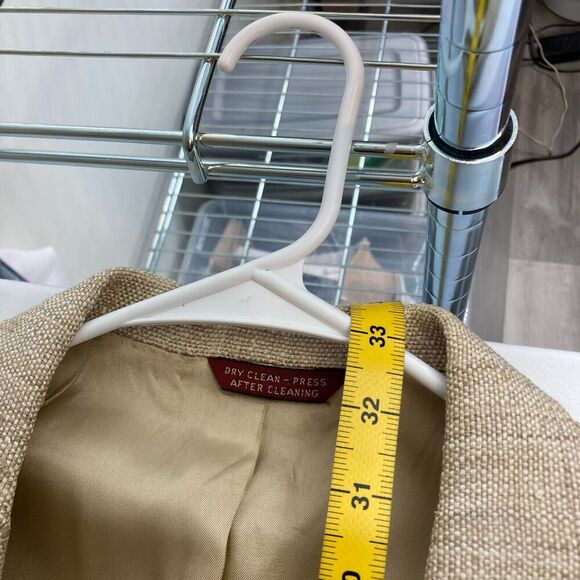 Vintage Bullocks Wilshire Cricketeer Men’s Ivory 70’s Vibes Classic Blazer Sz 44 - Picture 3 of 16